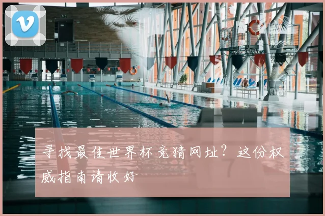 寻找最佳世界杯竞猜网址?这份权威指南请收好